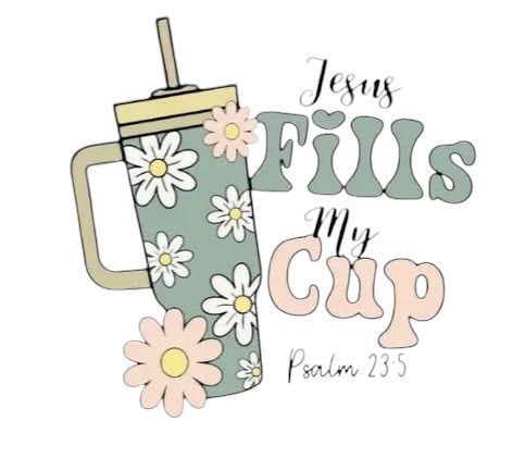 Jesus Fills my Cup - T-Shirt