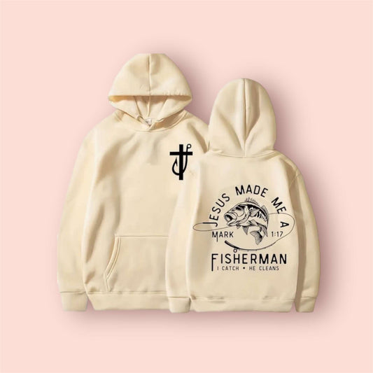 Jesus made me a Fisherman - Hoodie